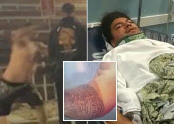 Skinheads shouting vile racial slurs brutally bashed young couple, Marines at popular SoCal pier