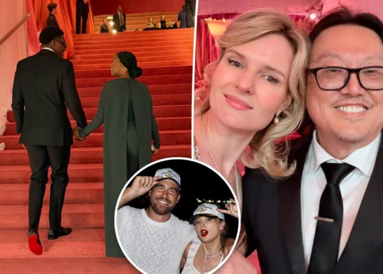 See first photos from inside Taylor Swift and Travis Kelce’s star-studded MSG wedding
