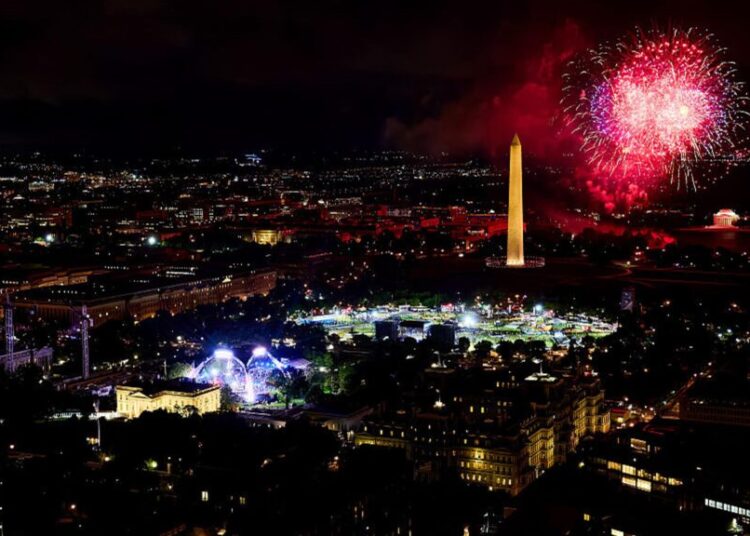 How to Watch the Record-Breaking Fourth of July Fireworks Show on the National Mall