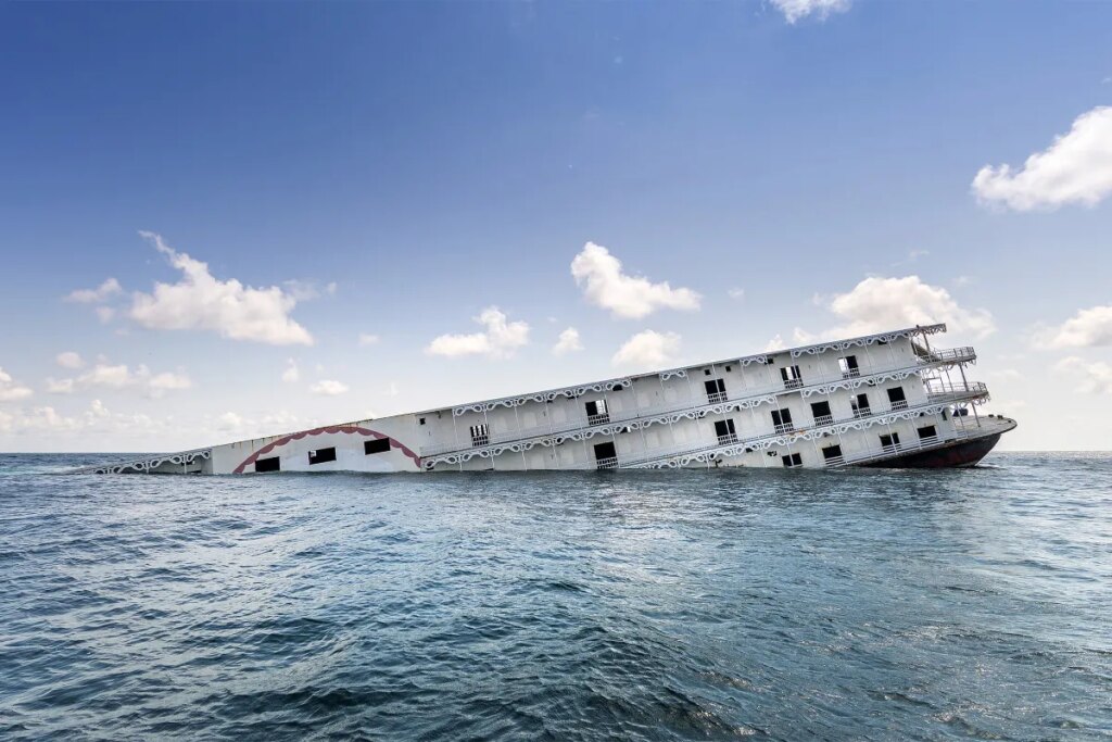 You’ll Never Guess Why Government Officials Are Sinking a Four-Story Riverboat Casino Into the Abyss