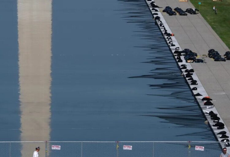 The Trump administration will use the same company that tried to renovate the Reflecting Pool to repair it — ‘because they did a fantastic job’
