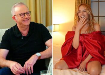 Married Australian PM Anthony Albanese breaks silence after coming under fire for saying he’d have sex with Kylie Minogue