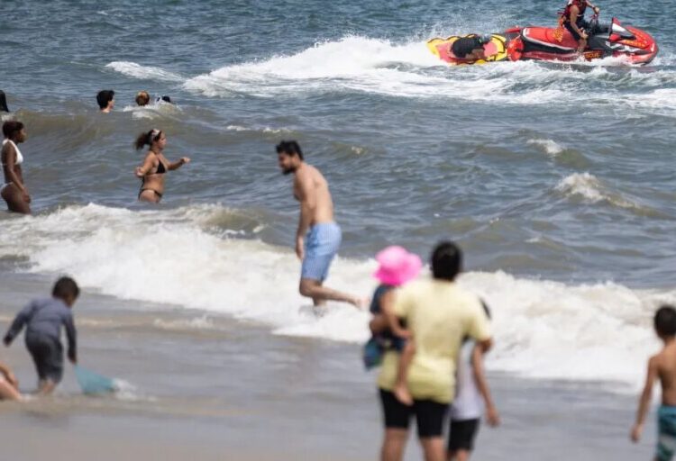 Swimmer bitten in suspected shark attack at Jones Beach, prompting brief closure as the U.S. battles record-breaking heat