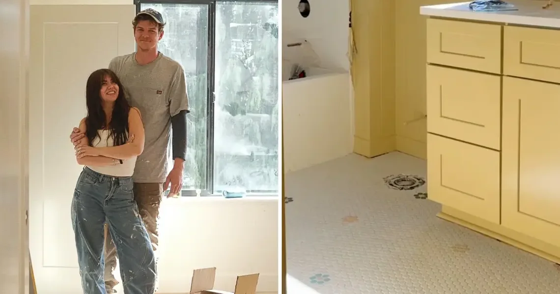 A couple built their home themselves to save money. Their mortgage is less than $900 a month.