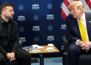 Trump hit with cold stare as he insults Zelensky to his face