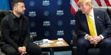 Trump hit with cold stare as he insults Zelensky to his face