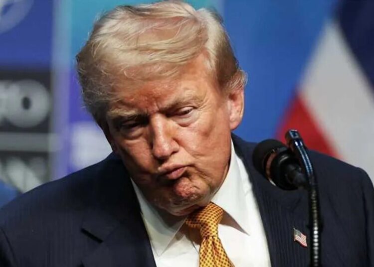 ‘Sir, we love you’: Trump goes off script with meandering self-praise at NATO conference