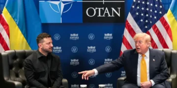 Trump insults Zelensky to his face during NATO meeting