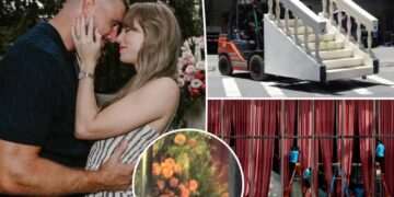 Breakdown of Taylor Swift and Travis Kelce’s $30 million MSG wedding revealed — including $5 million in florals and decor 