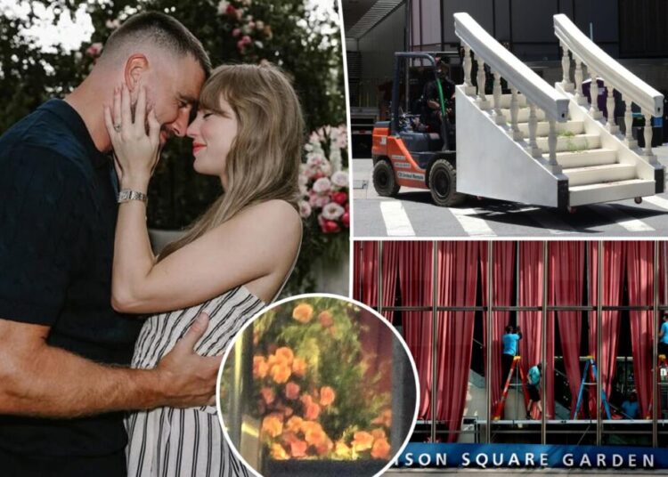 Breakdown of Taylor Swift and Travis Kelce’s $30 million MSG wedding revealed — including $5 million in florals and decor 