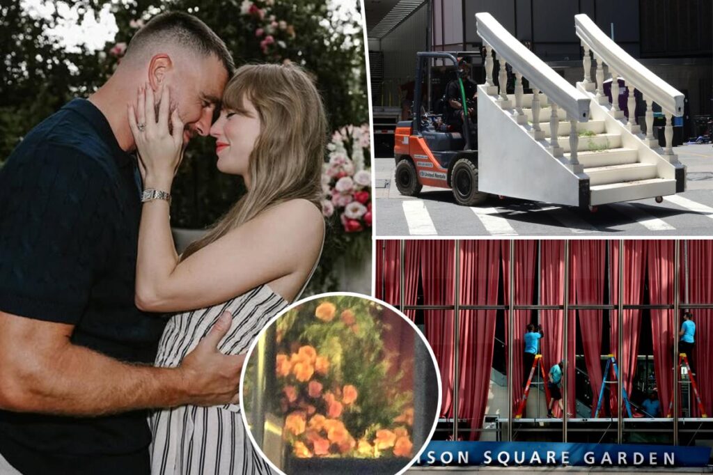 Breakdown of Taylor Swift and Travis Kelce’s $30 million MSG wedding revealed — including $5 million in florals and decor 