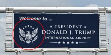 The Logo for Donald Trump International Airport Appears to Be AI Slop