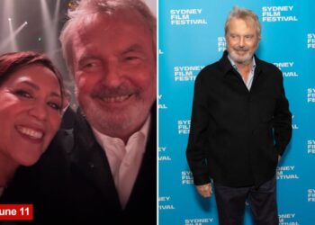 ‘Jurassic Park’ star Sam Neill was beaming in last public appearances before his death at 78
