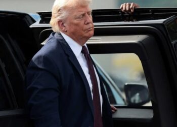 The worst obsessions of demented Trump just collided in one sickening post