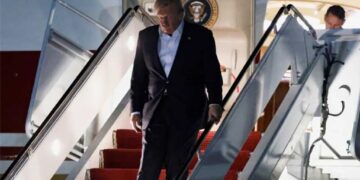 ‘Dumb and dangerous’ Trump battered on MS NOW after setting off travel firestorm