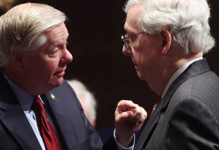 McConnell’s absence could jeopardize Republicans’ defense spending agenda as the Iran war escalates