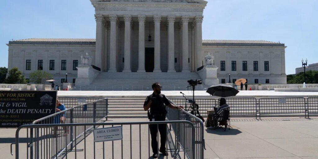 Justices ask Congress for more security funding as Barrett reveals she wore a bulletproof vest: ‘Performing this service… put me in this position’