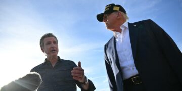 Newsom Says Trump Is ‘Gravest Threat to American Democracy’ in Call to Voters