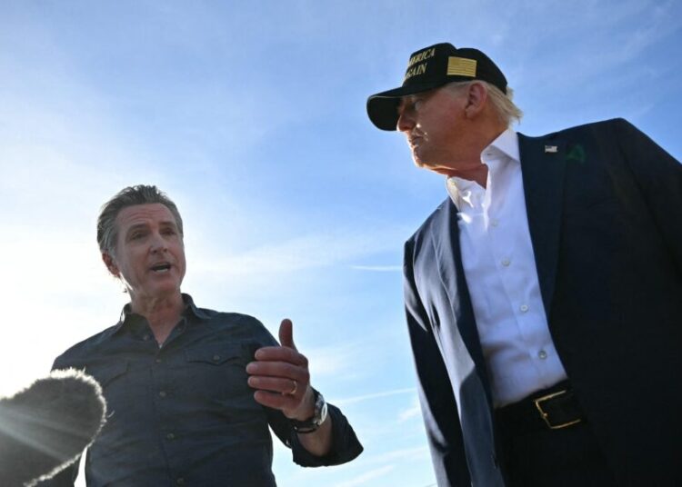 Newsom Says Trump Is ‘Gravest Threat to American Democracy’ in Call to Voters