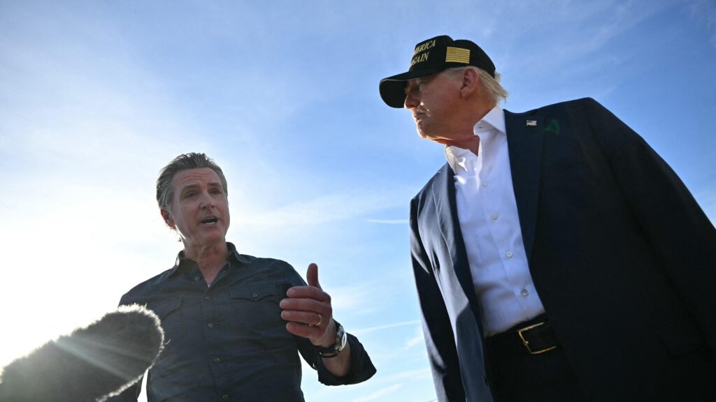 Newsom Says Trump Is ‘Gravest Threat to American Democracy’ in Call to Voters