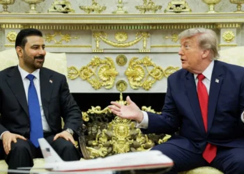 Oval Office crammed with new gold bling as Trump’s Krazy Glue tube goes viral