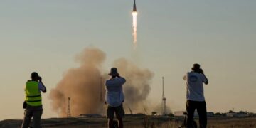 U.S.-Russia space crew arrives at the ISS despite bitter space race past