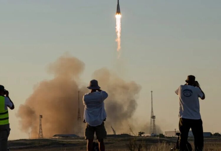 U.S.-Russia space crew arrives at the ISS despite bitter space race past