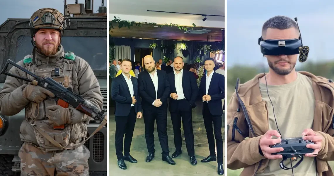 They sang in the same band. Drone warfare gave them whole new professions.