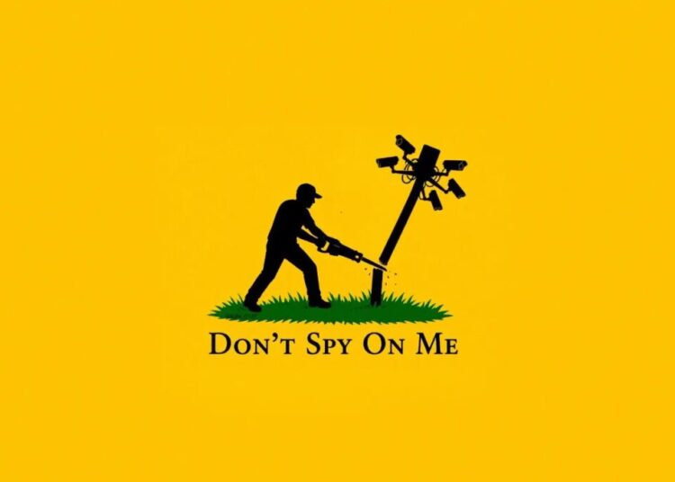 Redditors Are Celebrating the Cutting Down of Flock Surveillance Towers With Based Memes