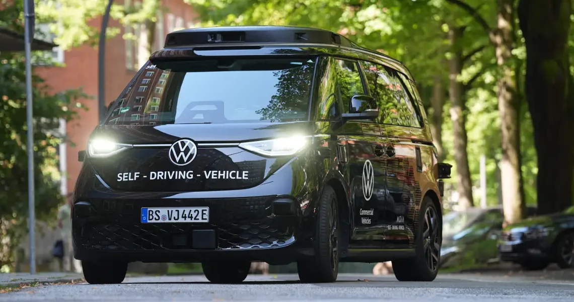 Volkswagen enters the robotaxi race with its first passenger service launch in Germany