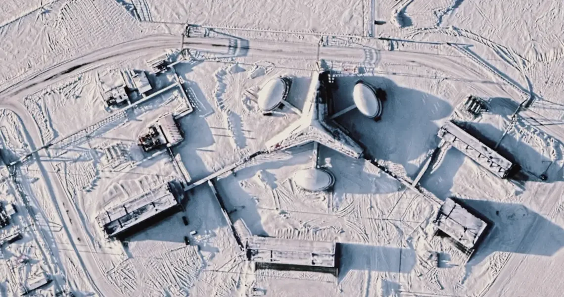 Satellite images show how Russia is winning the race for the Arctic as the US plays catch-up