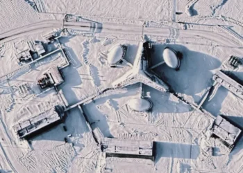 Satellite images show how Russia is winning the race for the Arctic as the US plays catch-up