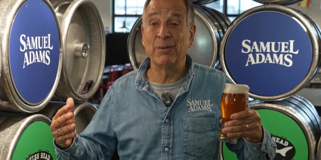 ‘What a wonderful group of people’: Sam Adams beer founder said the Scots were consuming one every 12 seconds at their World Cup peak