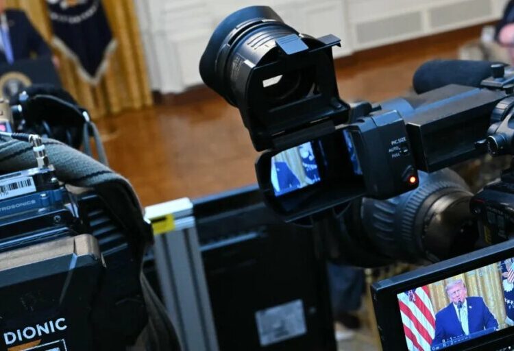 Broadcast networks wrestle with whether to air Trump’s conspiracy theories or get sanctioned for dropping him