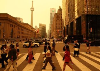 Photos: Wildfire Smoke Blankets Parts of North America