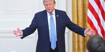 Hidden beneath Trump’s bogus babble was this terrifying fact
