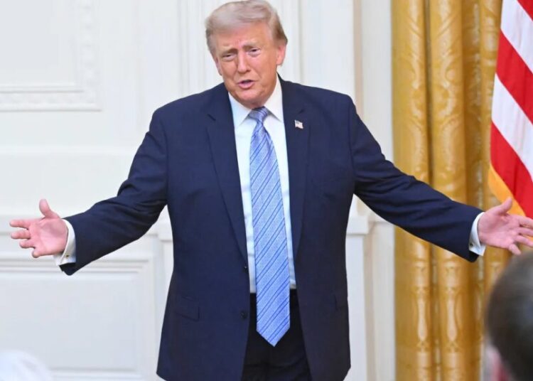 Hidden beneath Trump’s bogus babble was this terrifying fact