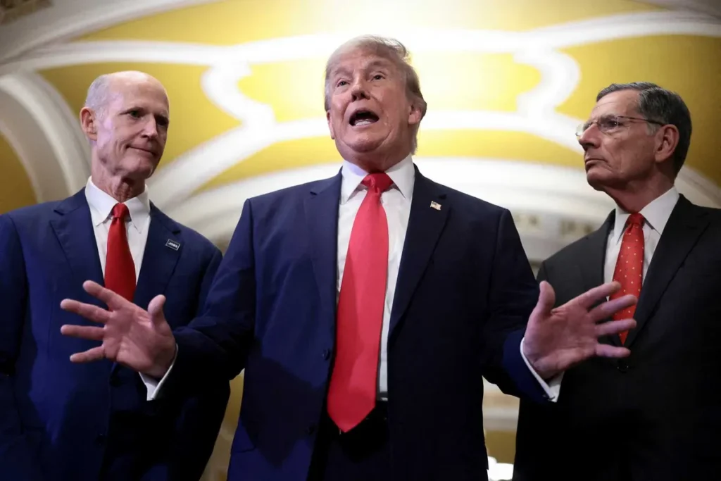 Blindsided Republican Senator asks for prayers after Trump snub: ‘Big decision to make’
