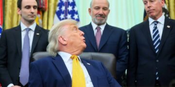 Trump official busted on Epstein again after ‘forgotten photo archive’ unearthed: report