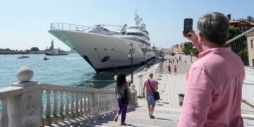 Trump’s billionaire envoy to Italy is on ‘coastal diplomacy’ tour with his super yacht, but it’s enraging people in Venice. ‘It’s gross’