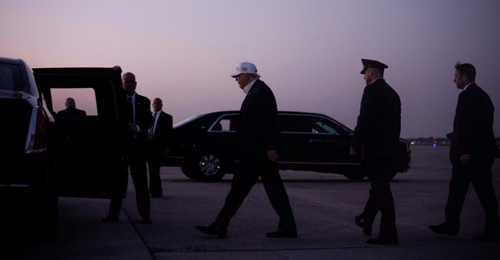 Trump Is Caught in the Trap He Set