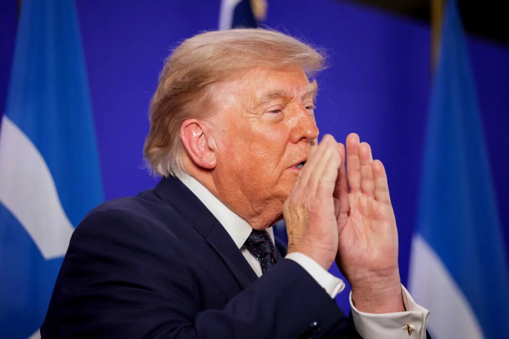 Bizarre Trump prediction states blue states are on verge of having ‘no people’