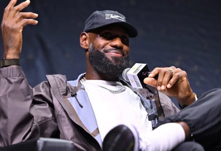 LeBron James, the only billionaire currently active in the NBA, signs a minimum contract with the Philadelphia 76ers