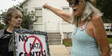 Data centers were actually making electricity costs cheaper, but the $7 trillion buildout with no guaranteed AI demand is threatening the trend