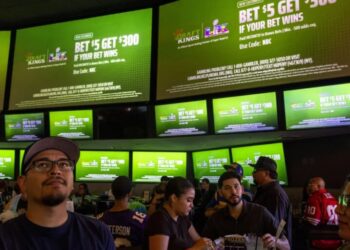 Gambling becomes America’s favorite pastime as Americans spend more on sports bets than movies, arts, museums, and music combined