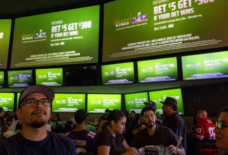 Gambling becomes America’s favorite pastime as Americans spend more on sports bets than movies, arts, museums, and music combined