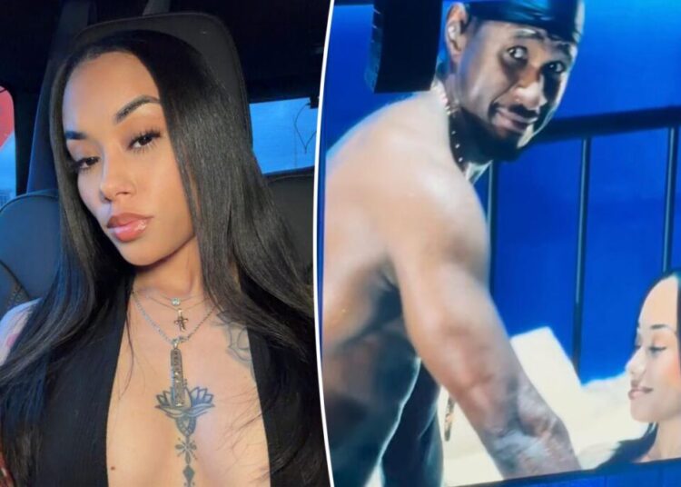 Usher boots fan off stage after her painfully awkward response to his seductive dance moves