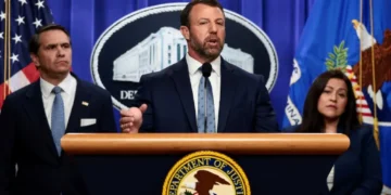 DHS chief maintains stake in company despite founder’s ‘abuse’ admission