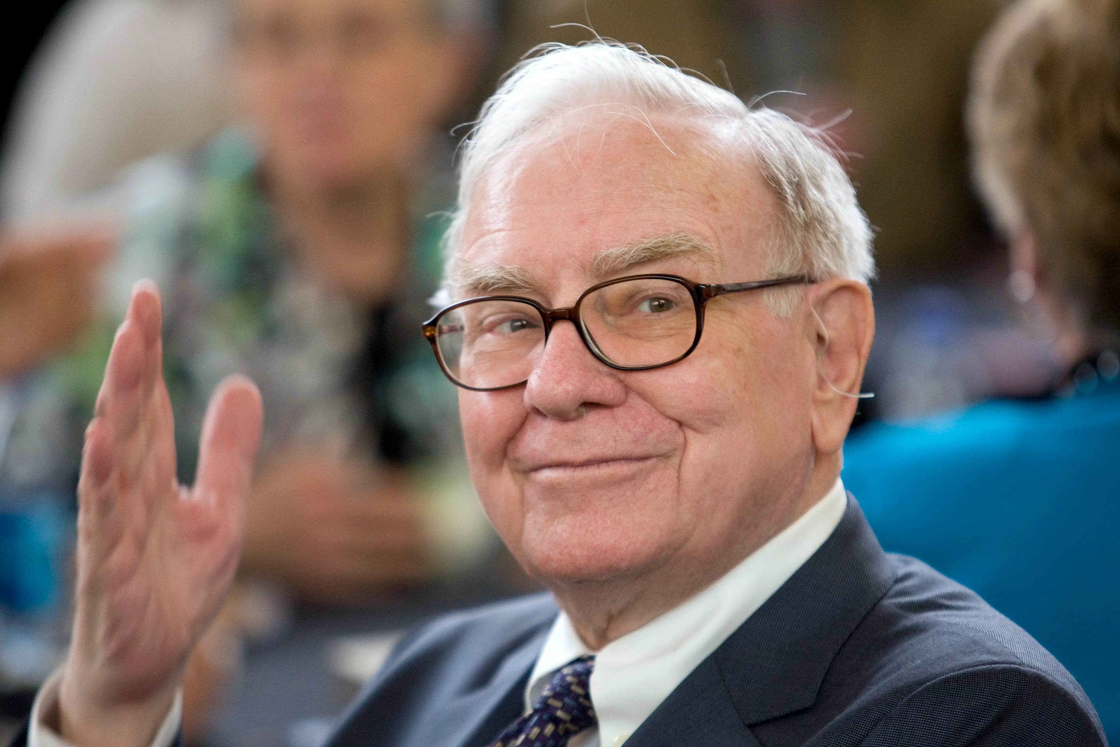 Warren Buffett says he's been extremely lucky in life.