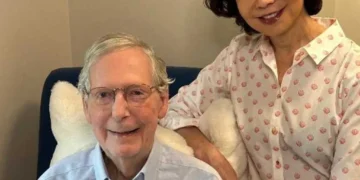 Odd detail in new McConnell photo flagged by family friend